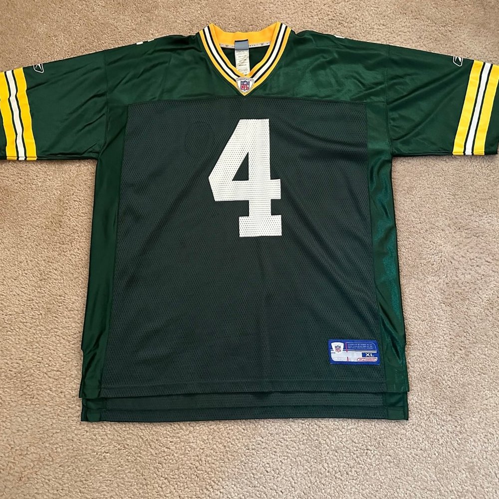 Brett Favre, #4, Green Bay Packers Jersey